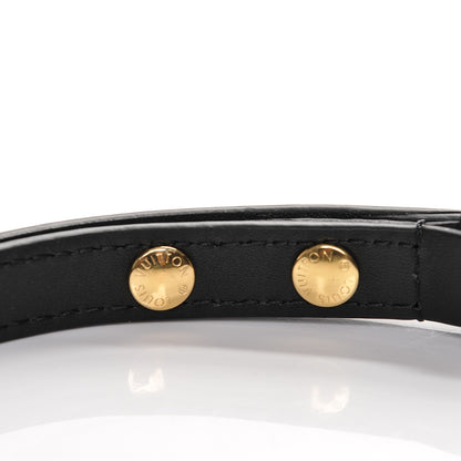 Louis Vuitton Calfskin Neonoe Shoulder Strap Black 6 of 7
