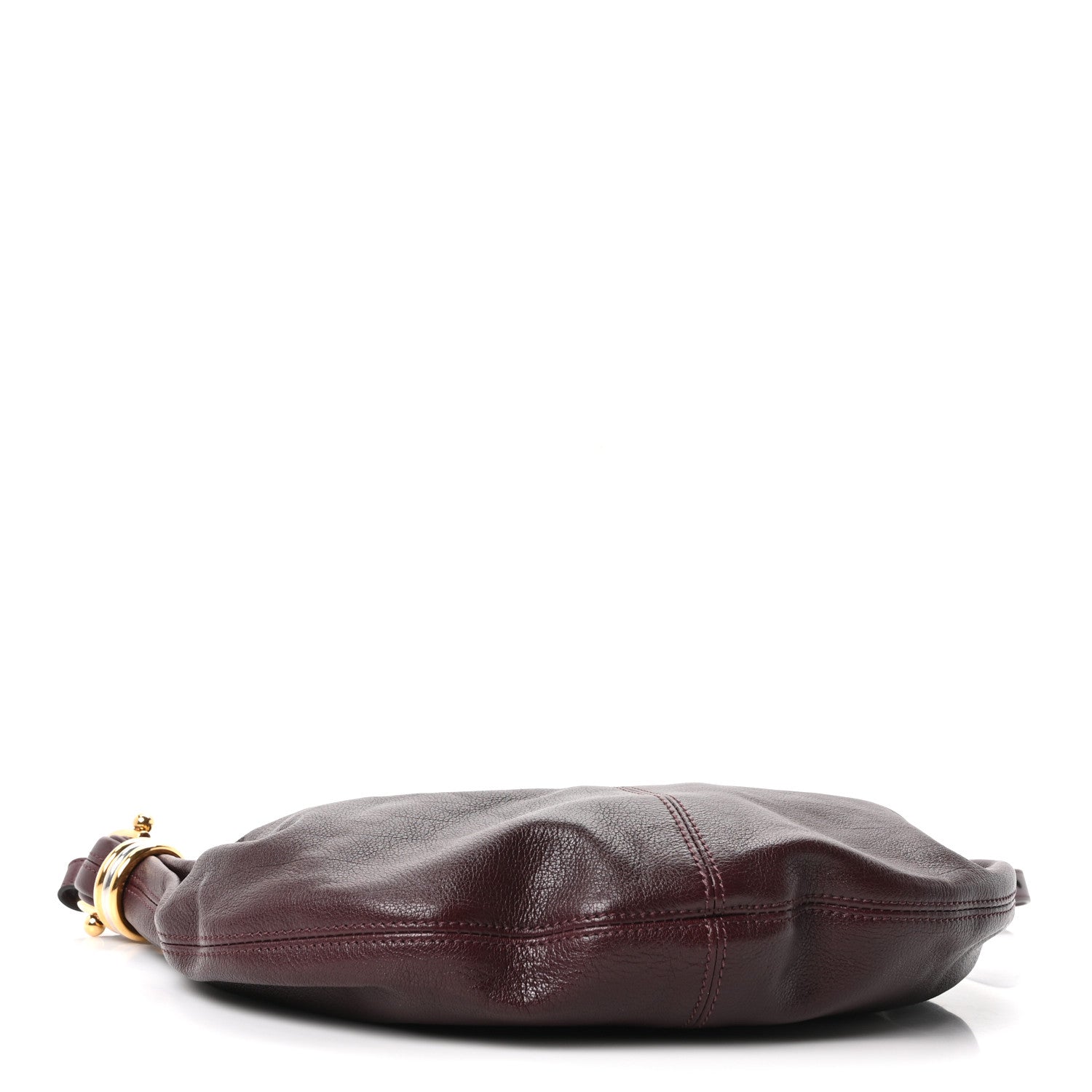 Chloe Grained Calfskin Small Bracelet Hobo Bag Grenat 4 of 10