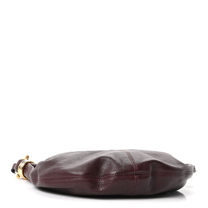 Chloe Grained Calfskin Small Bracelet Hobo Bag Grenat 4 of 10