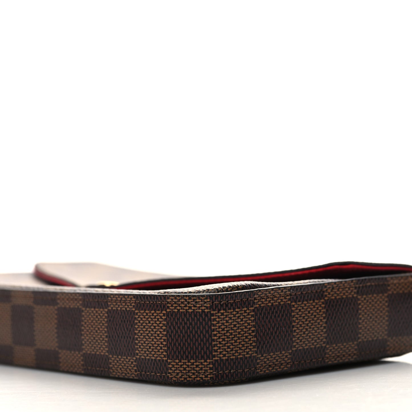 Damier Ebene Pochette Felicie Chain Wallet