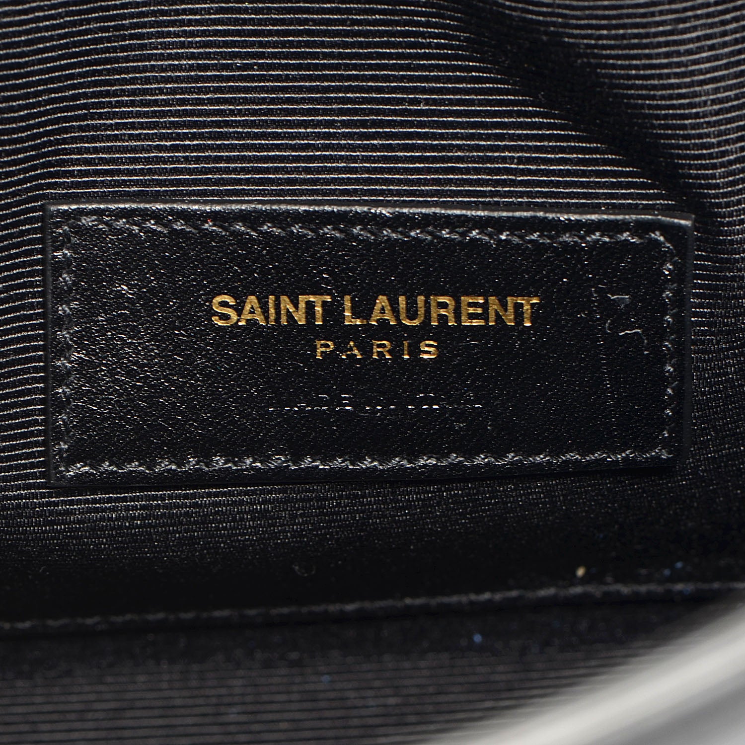 Saint Laurent Calfskin Bi-Color Nano Sac De Jour Royal Blue Black 7 of 9