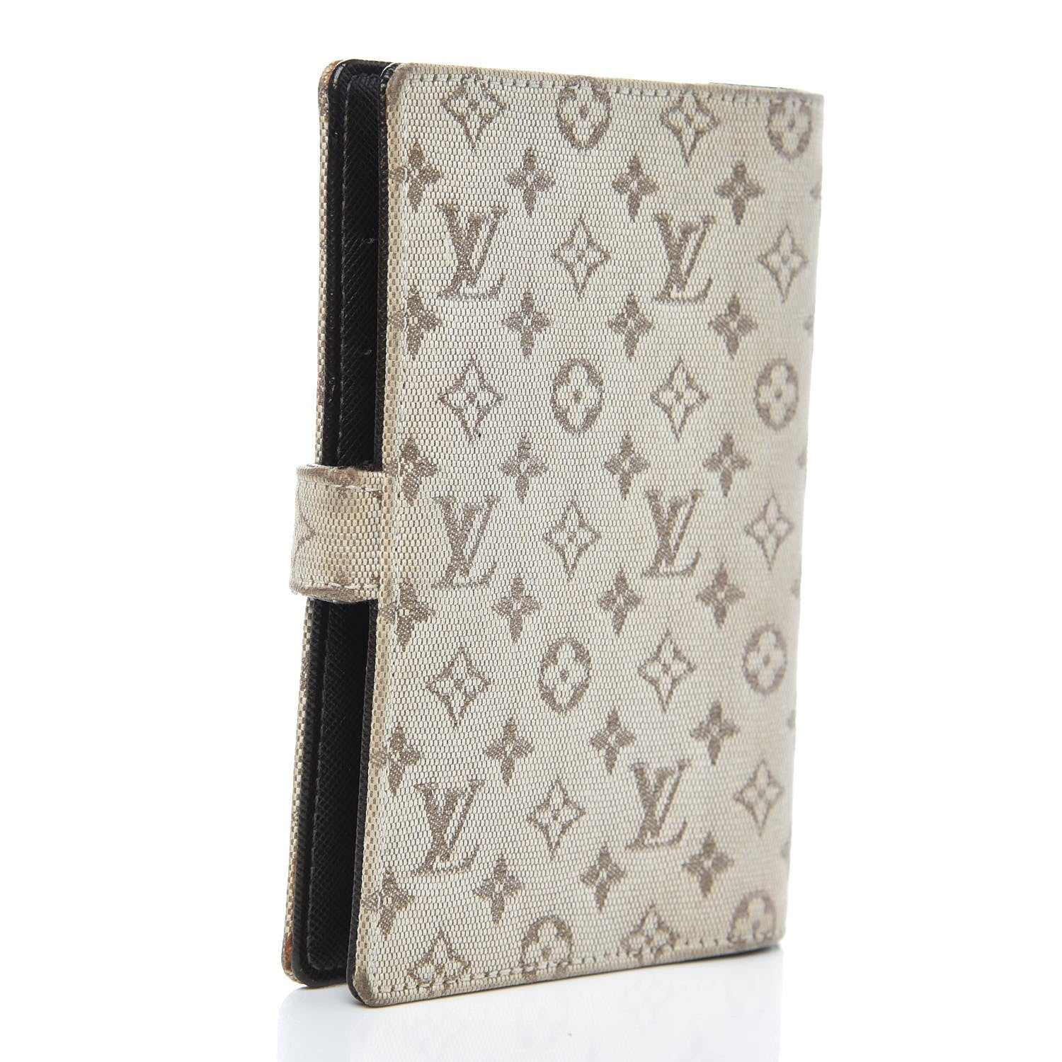 Louis Vuitton Mini Monogram Small Ring Agenda Light Kaki 3 of 9