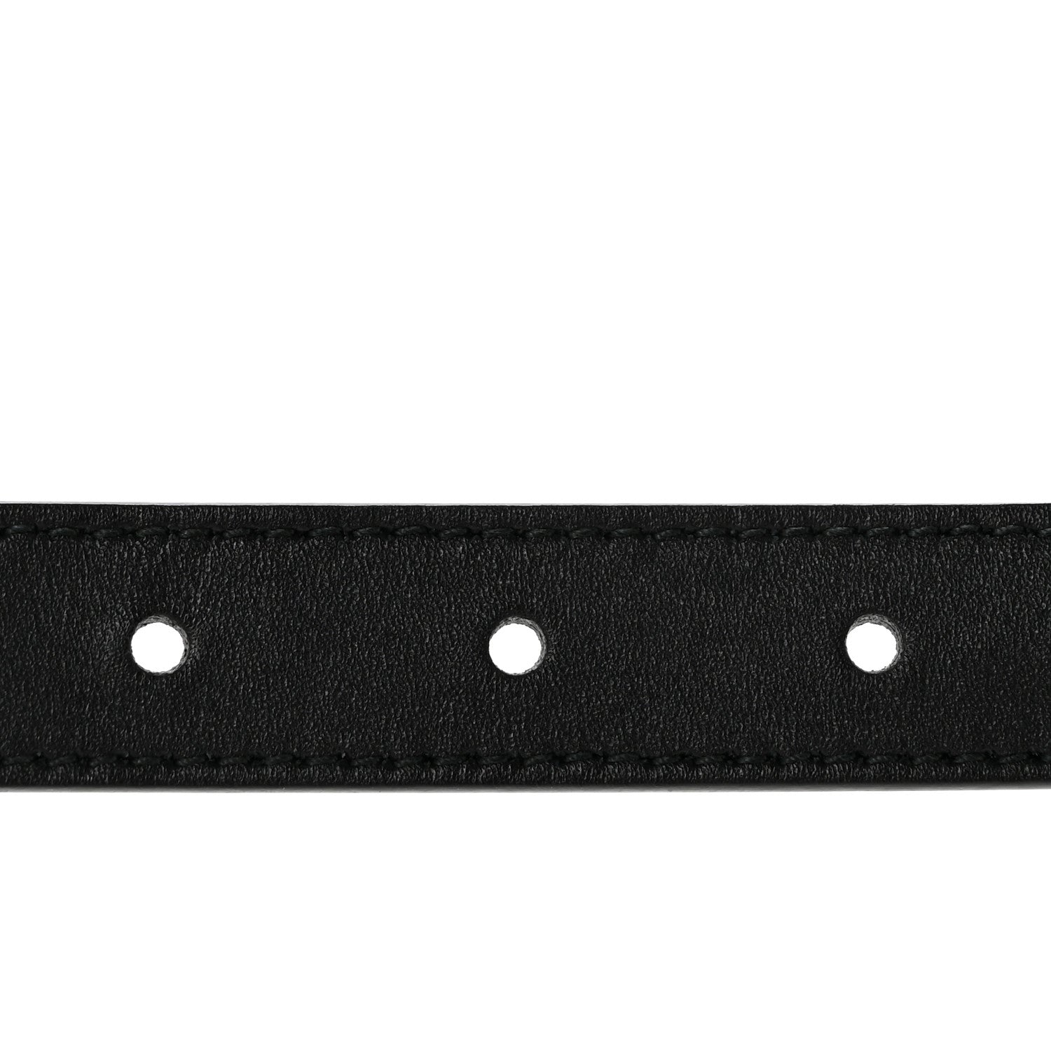 Gucci Calfskin Double G 20mm Belt 75 30 Black 3 of 7
