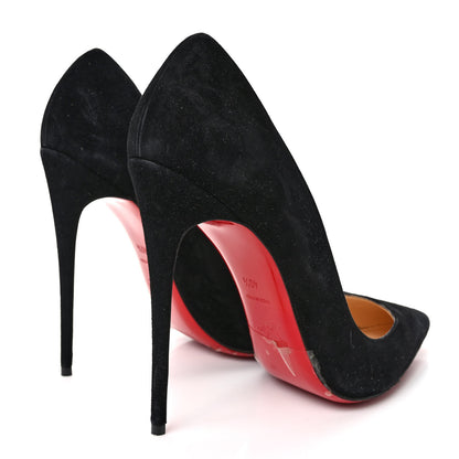 Christian Louboutin Suede So Kate 120 Pumps 40.5 Black 4 of 8