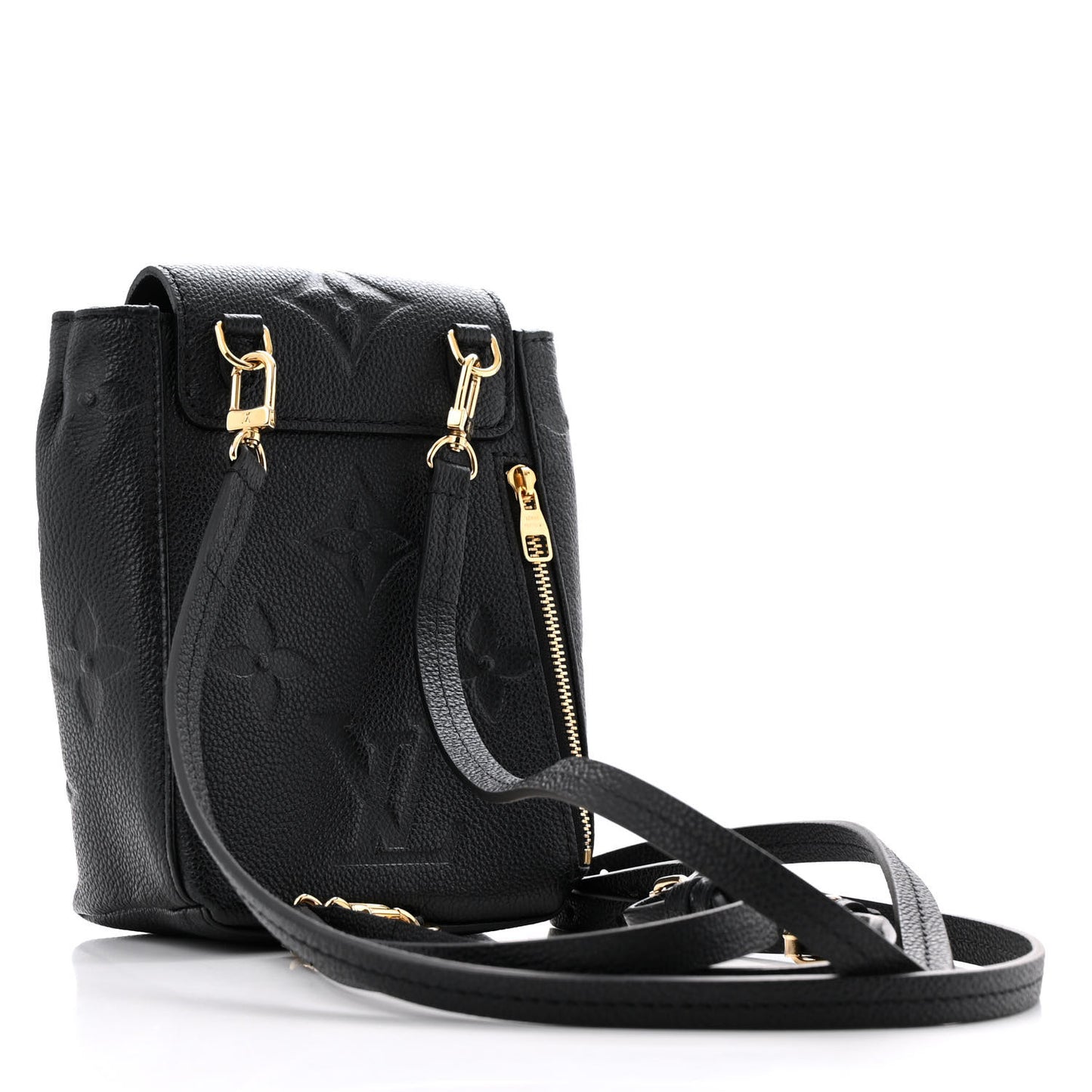 Empreinte Monogram Giant Tiny Backpack Black