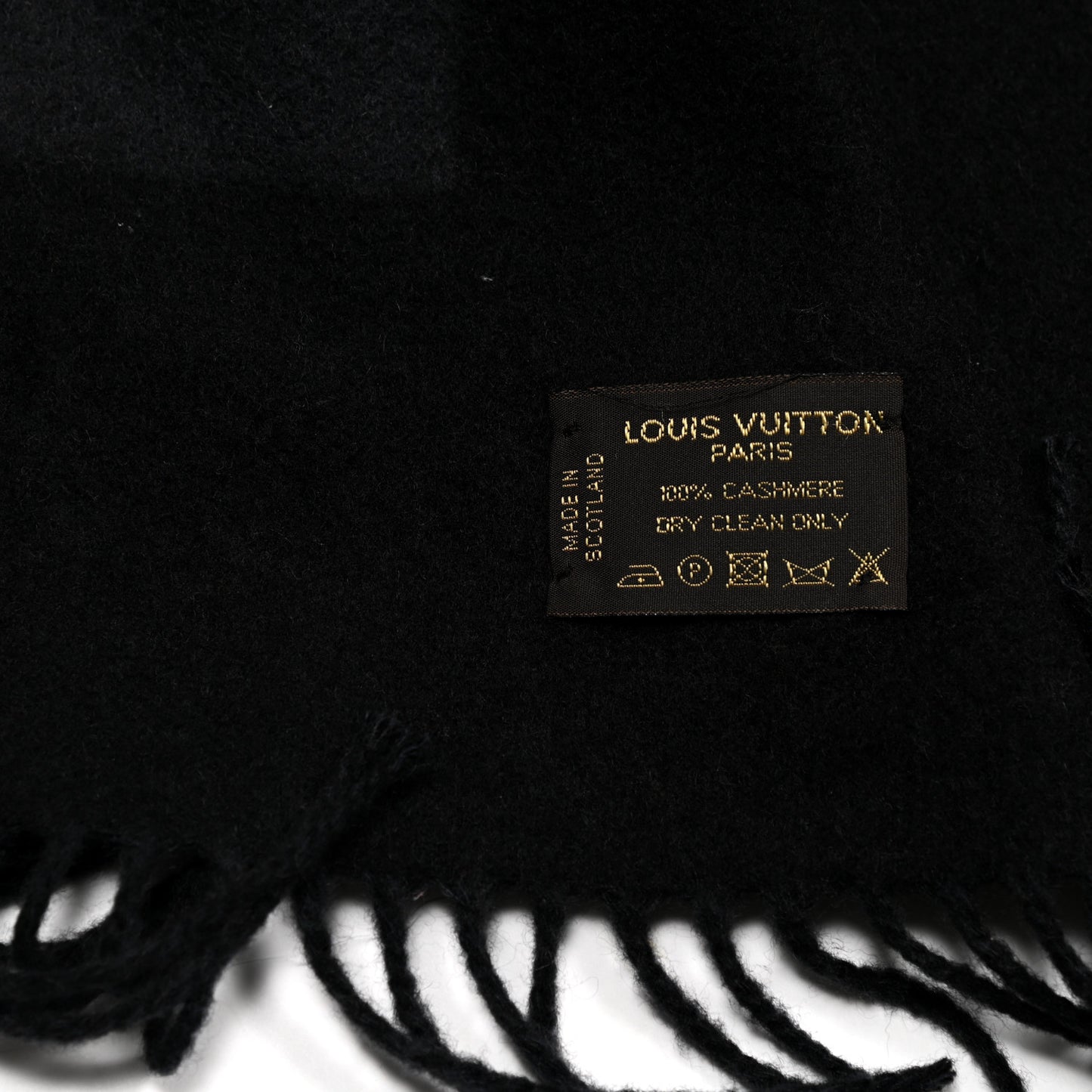 Cashmere Baroda Scarf Black