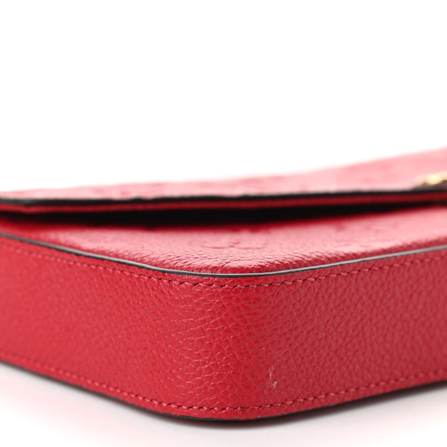 Empreinte Pochette Felicie Chain Wallet Scarlet
