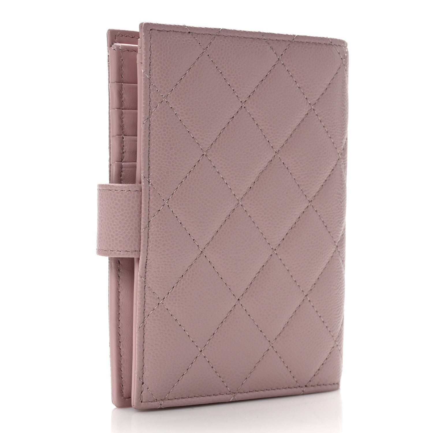 Chanel Caviar Quilted Passport Holder Light Pink 3 of 7