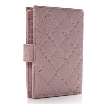 Chanel Caviar Quilted Passport Holder Light Pink 3 of 7