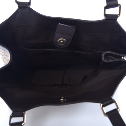 Gucci Monogram Shoulder Bag Dark Brown 5 of 8