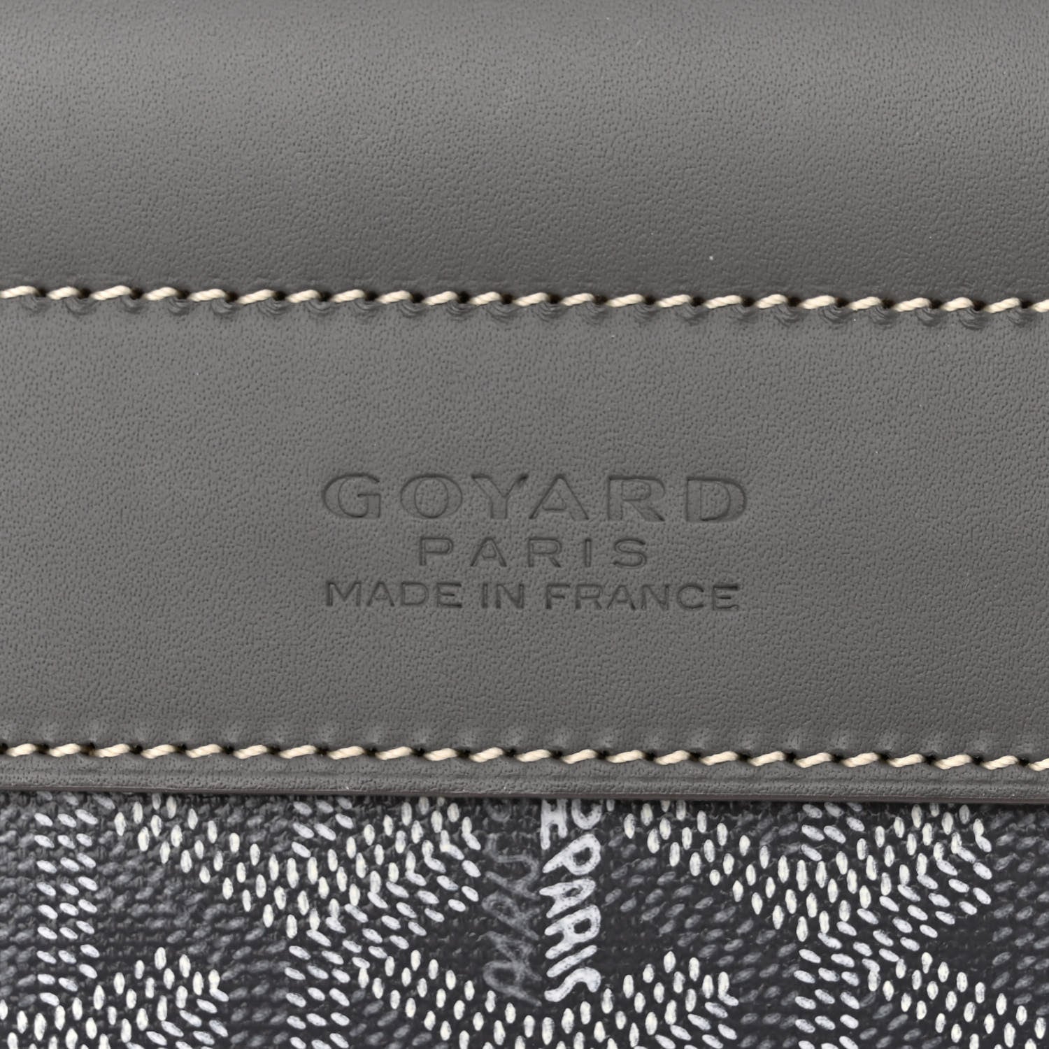Goyard Goyardine Citadin Messenger Grey 6 of 10