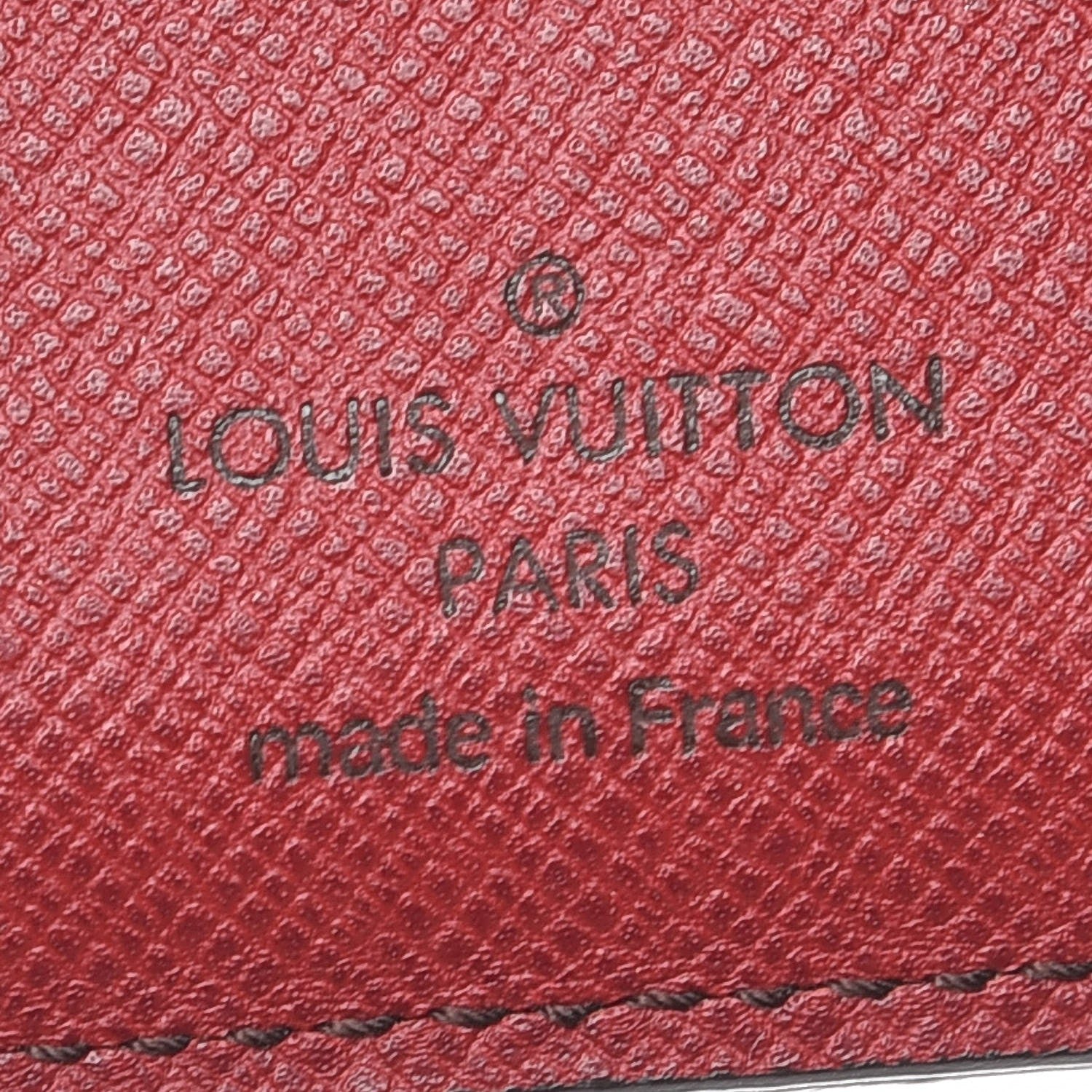 Louis Vuitton Monogram Compact Marie Wallet Rouge 6 of 9