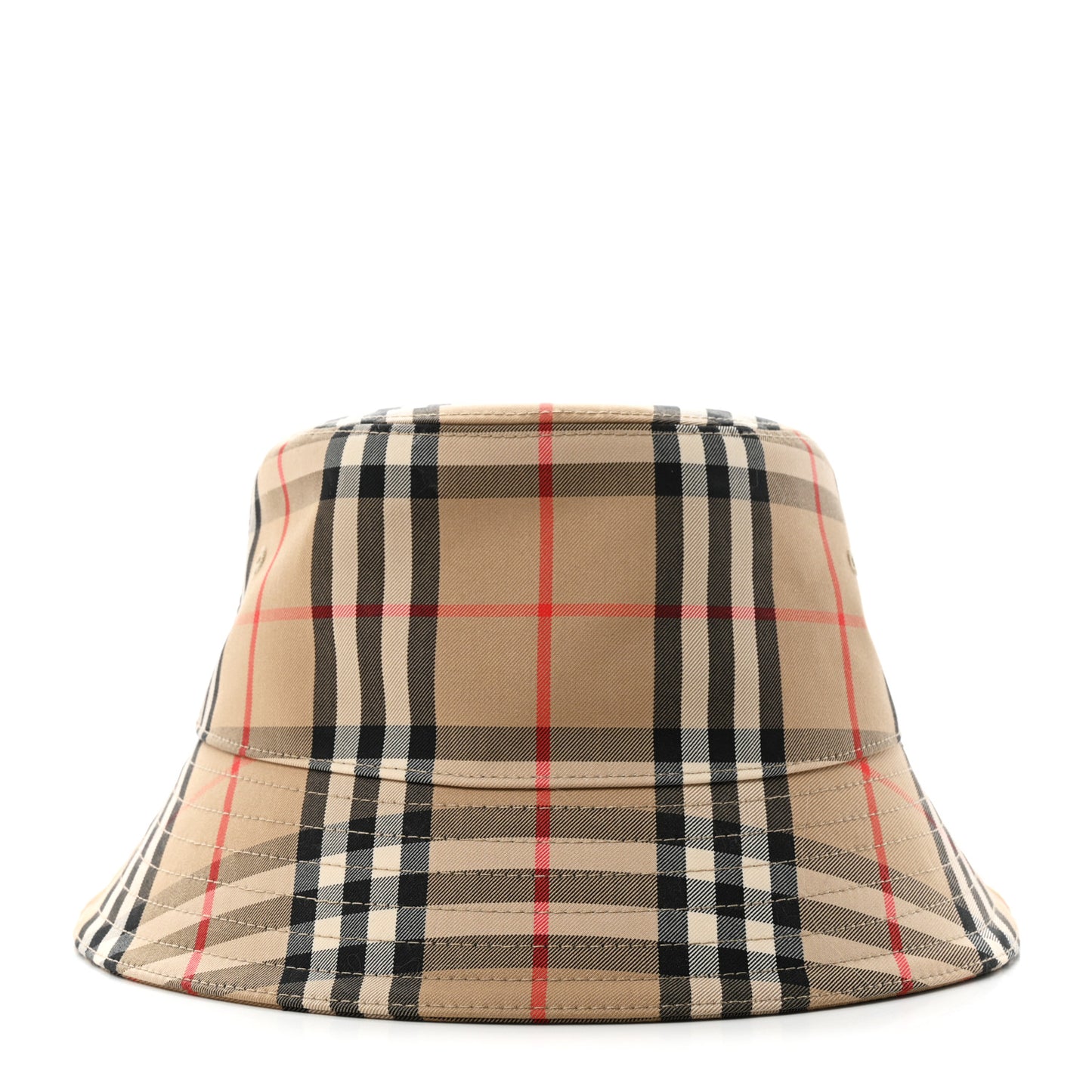 Technical Cotton Vintage Check Bucket Hat M Archive Beige