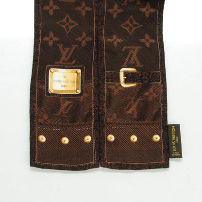 Louis Vuitton Silk Monogram New Denim Bandeau Ebene 3 of 5