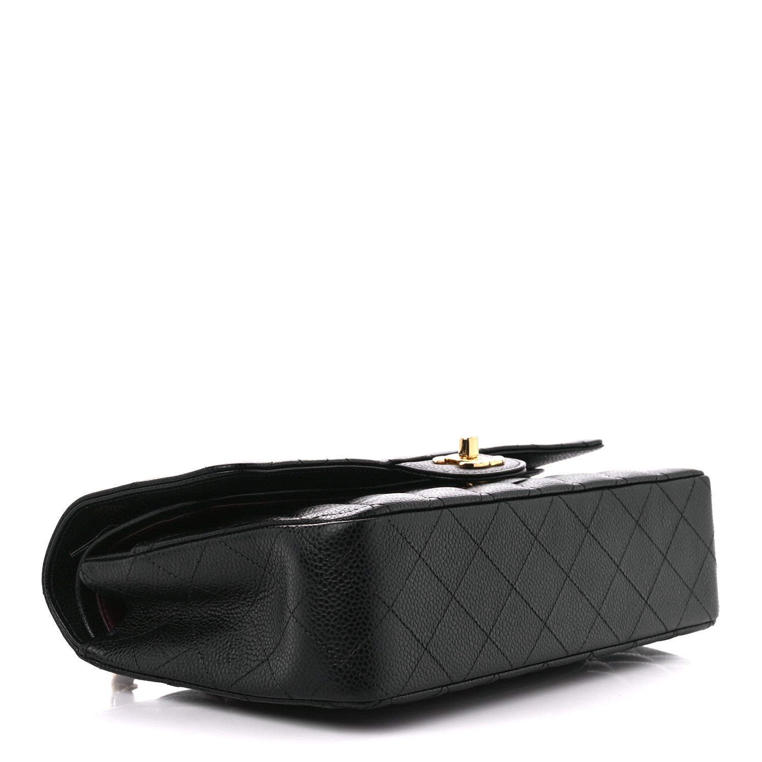 Chanel Caviar Quilted Medium Double Flap Black 4 of 11