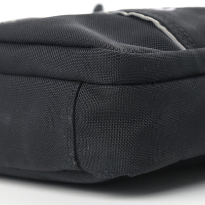 Balenciaga Recycled Nylon Small Sport Messenger Bag Black White 6 of 12