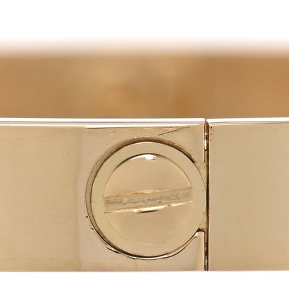 Cartier 18K Yellow Gold 4 Diamond LOVE Bracelet 16 4 of 5