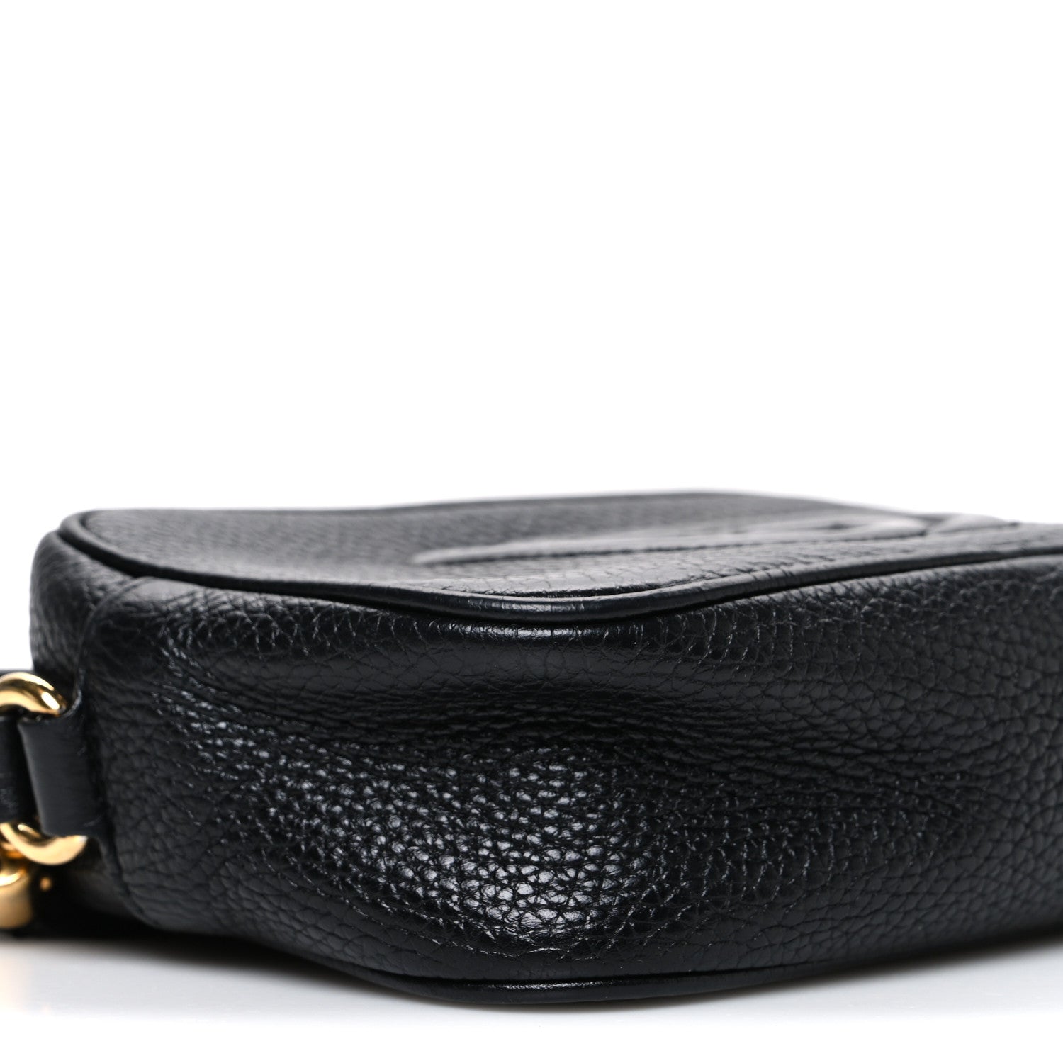 Gucci Pebbled Calfskin Small Soho Disco Bag Black 9 of 11