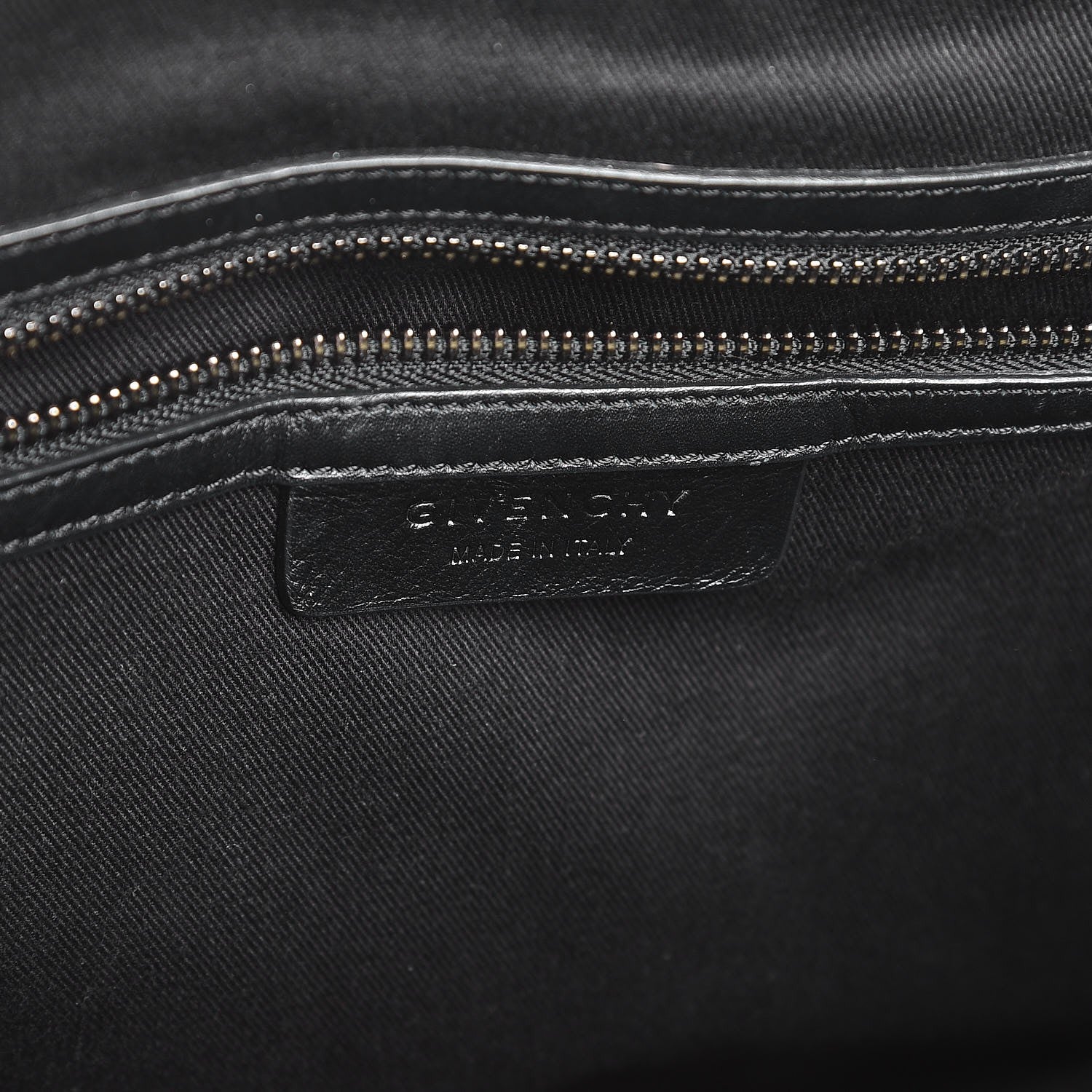 Givenchy Calfskin Crocodile Embossed Medium Antigona Black 6 of 9