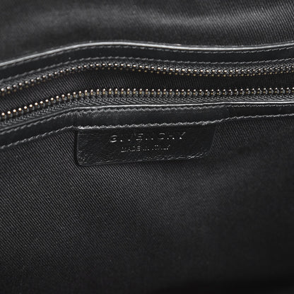 Givenchy Calfskin Crocodile Embossed Medium Antigona Black 6 of 9