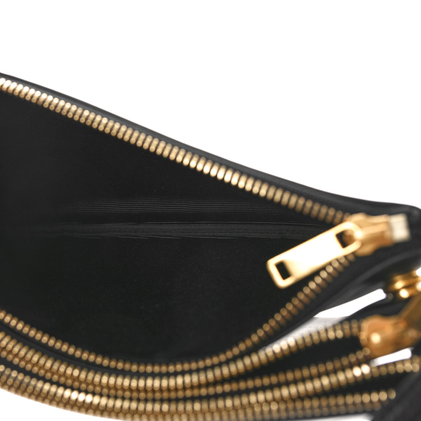 Lambskin Small Trio Crossbody Bag Black