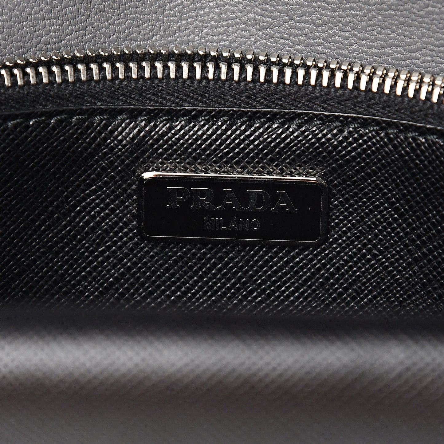 Saffiano Lux Mini Sound Top Handle Crossbody Bag Black