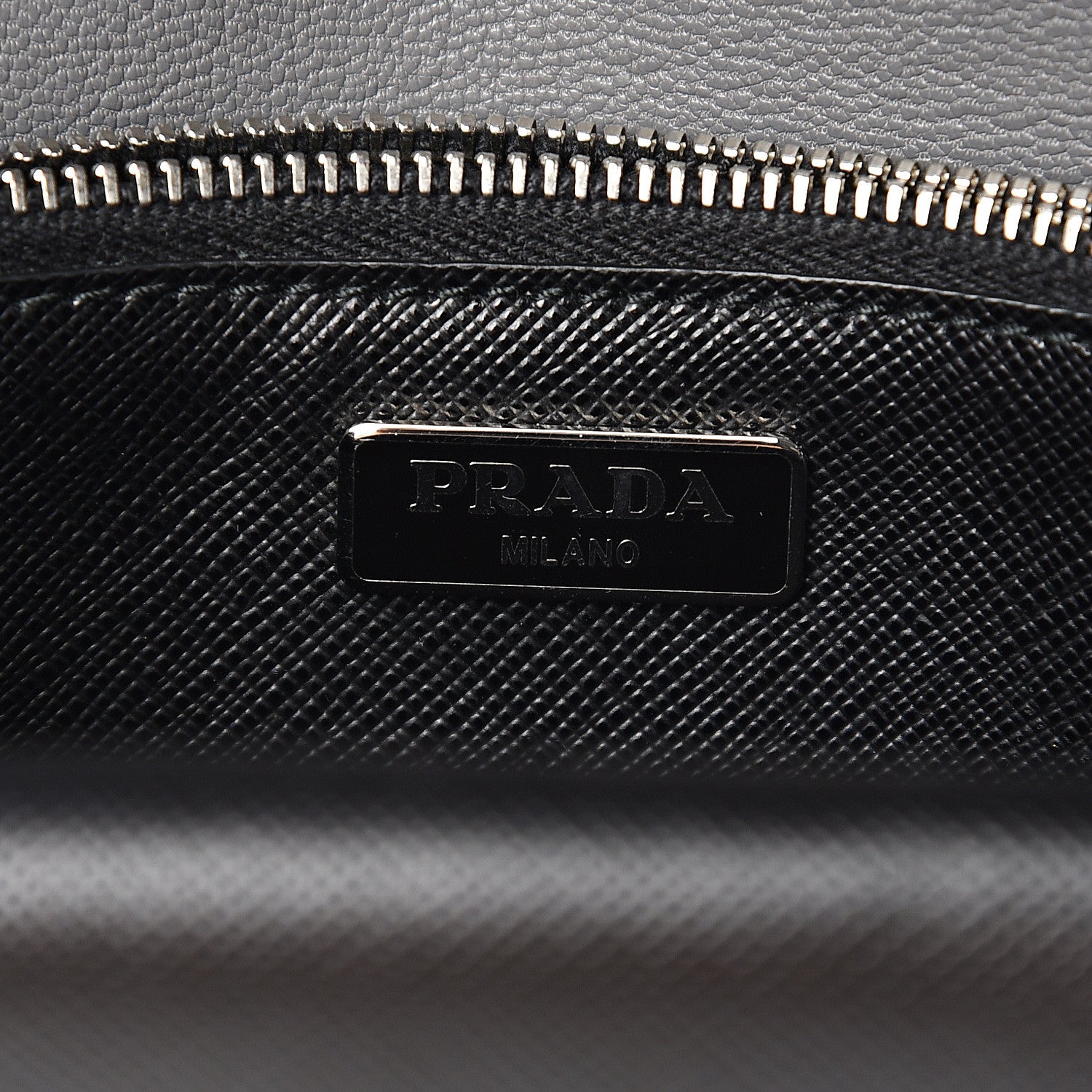 Prada Saffiano Lux Mini Sound Top Handle Crossbody Bag Black 5 of 8