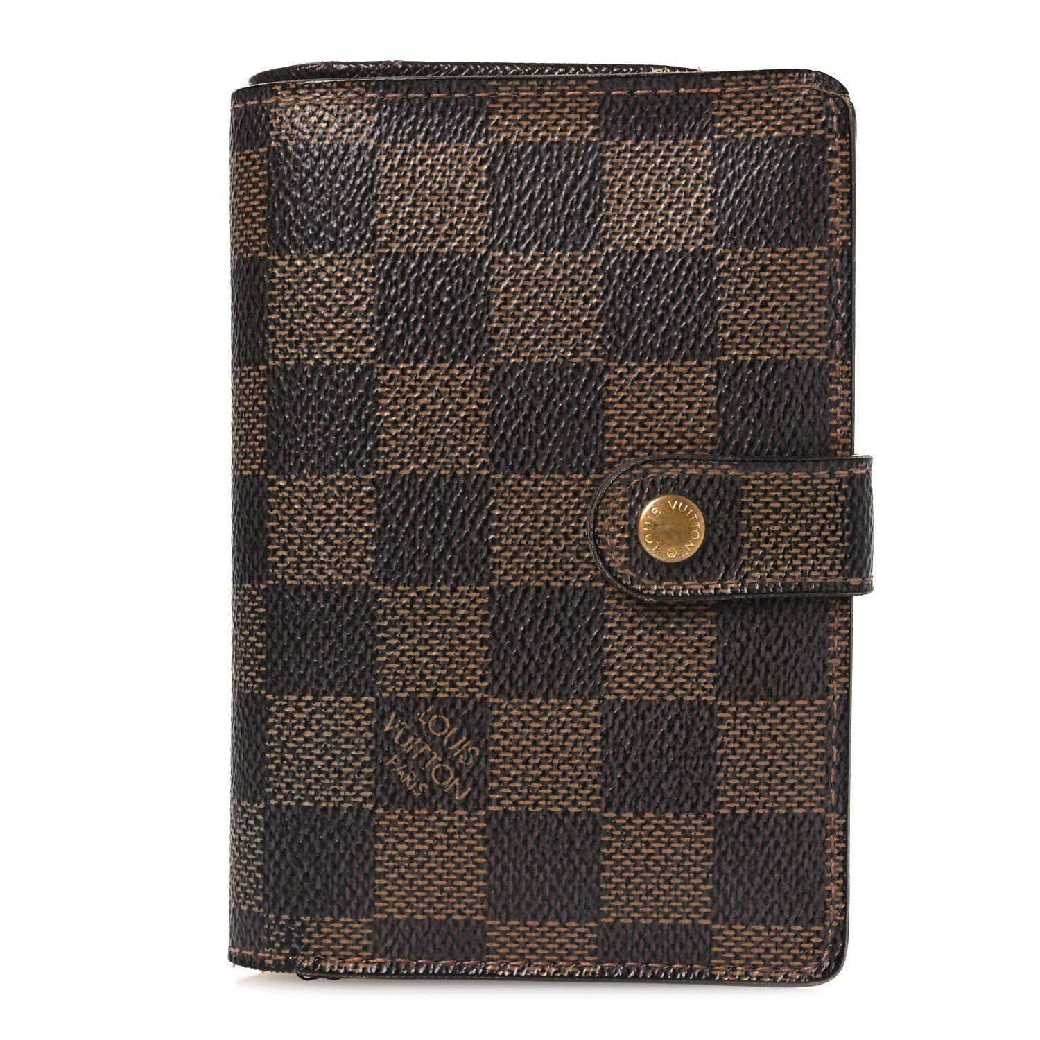 Louis Vuitton Damier Ebene French Purse Wallet 1 of 12