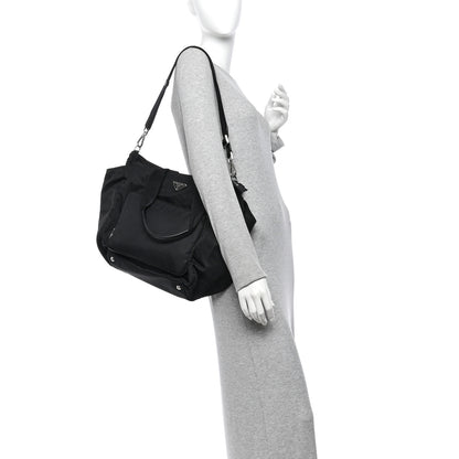 Prada Tessuto Nylon Vela Diaper Bag Black 2 of 13