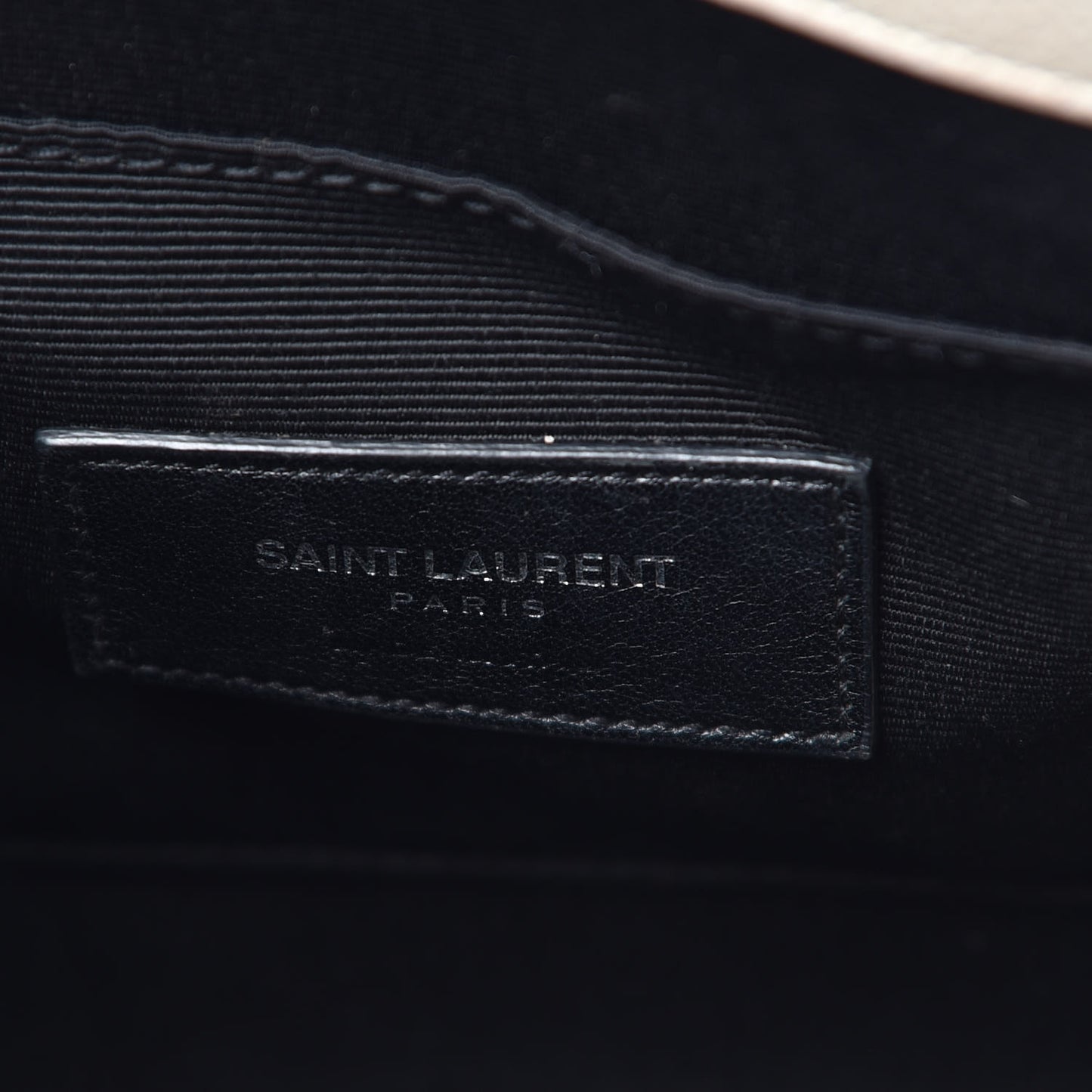 Grained Calfskin Baby Sac De Jour White