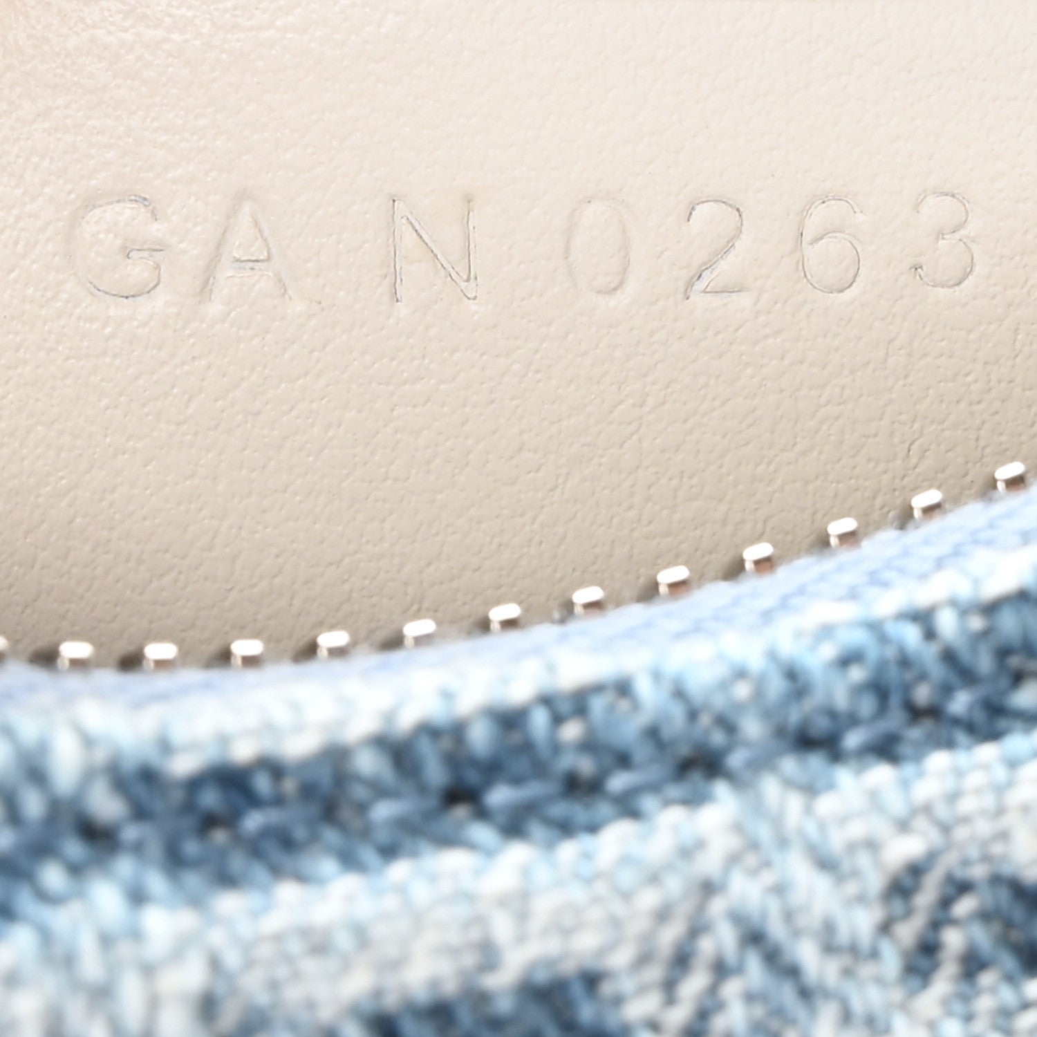 Givenchy Denim Mini Moon Cut Out Shoulder Bag Light Blue 6 of 9