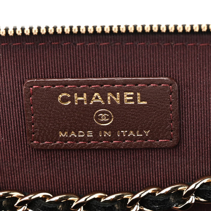 Chanel Lambskin Quilted Small Vanity Case With Chain Black 6 of 11