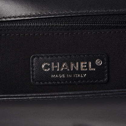 Chanel Lambskin Quilted New Medium Boy Flap Black 6 of 8