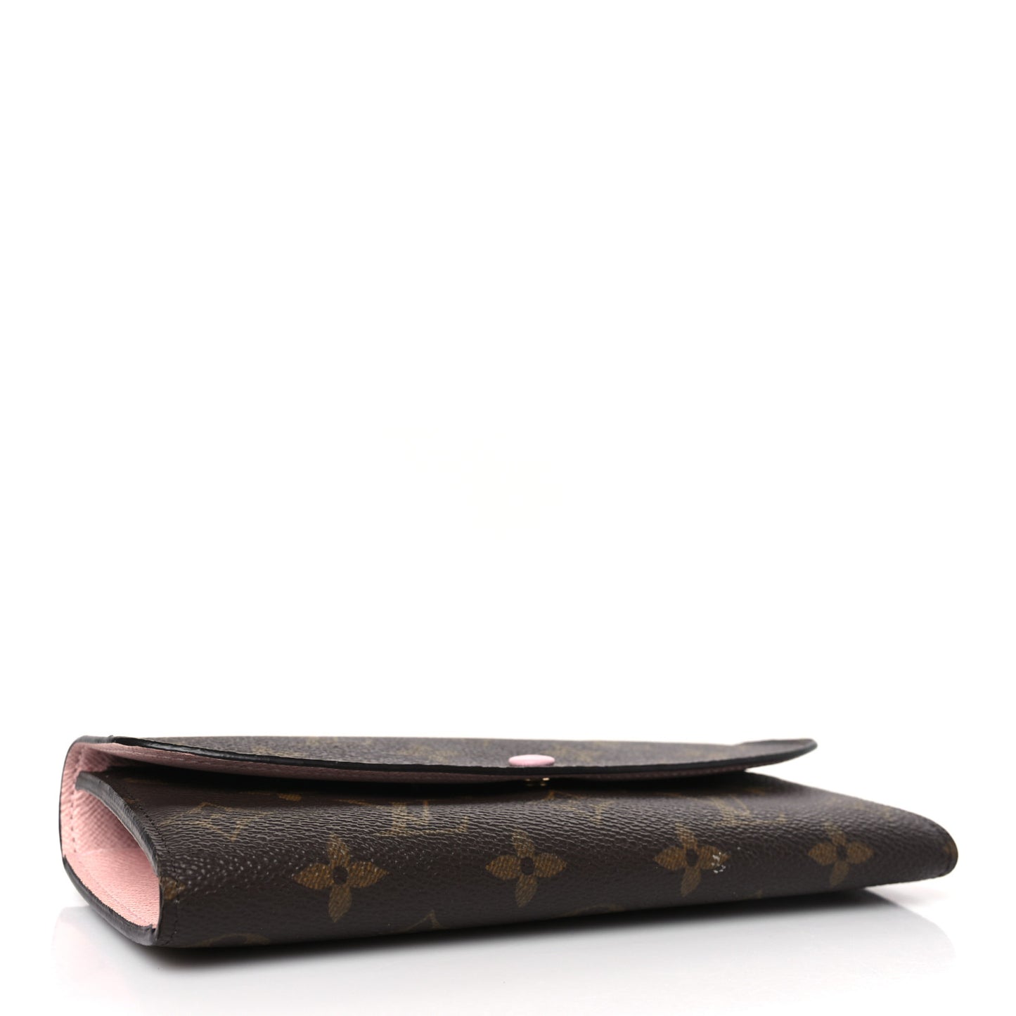 Monogram Emilie Wallet Rose Ballerine