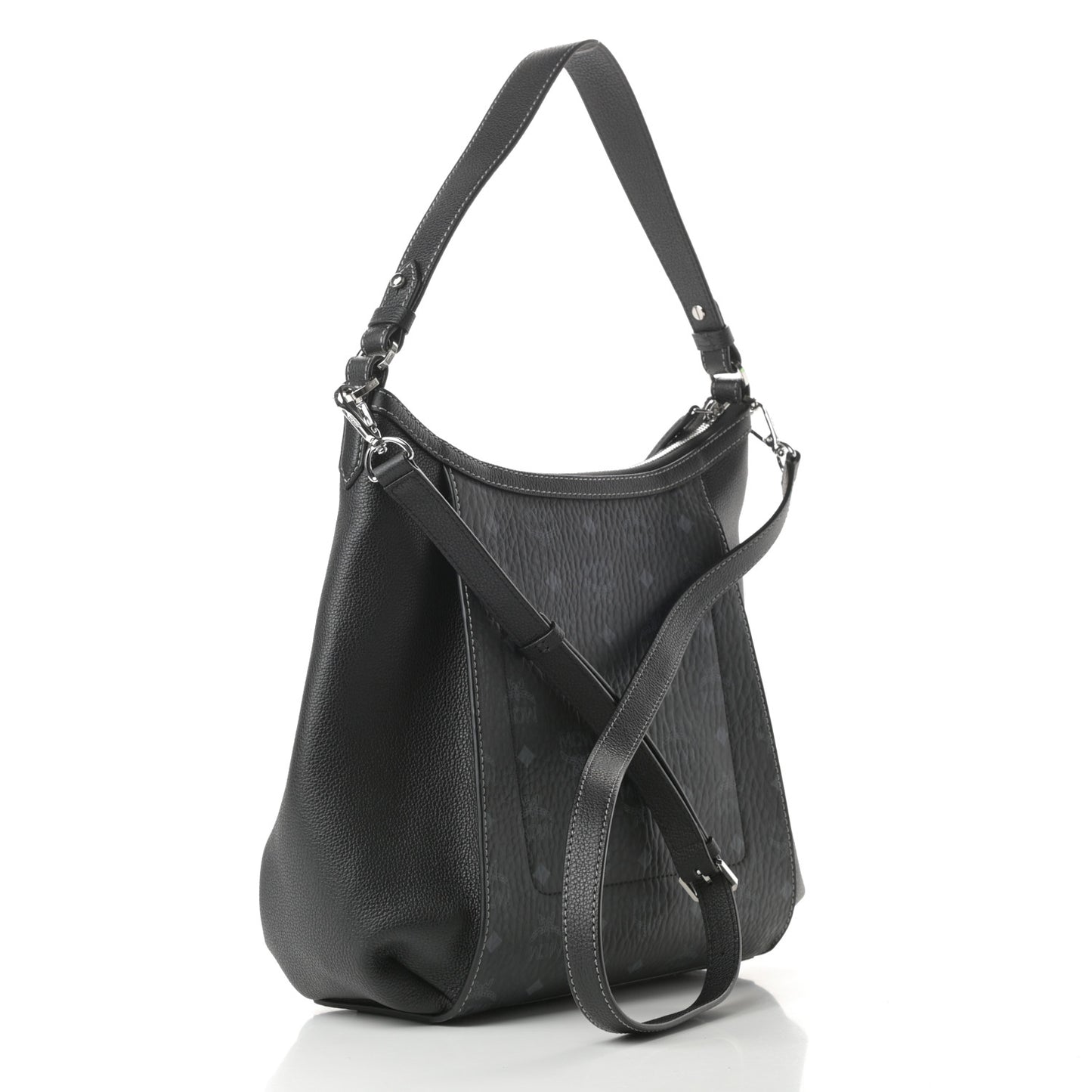 Visetos Medium Luisa Hobo Black
