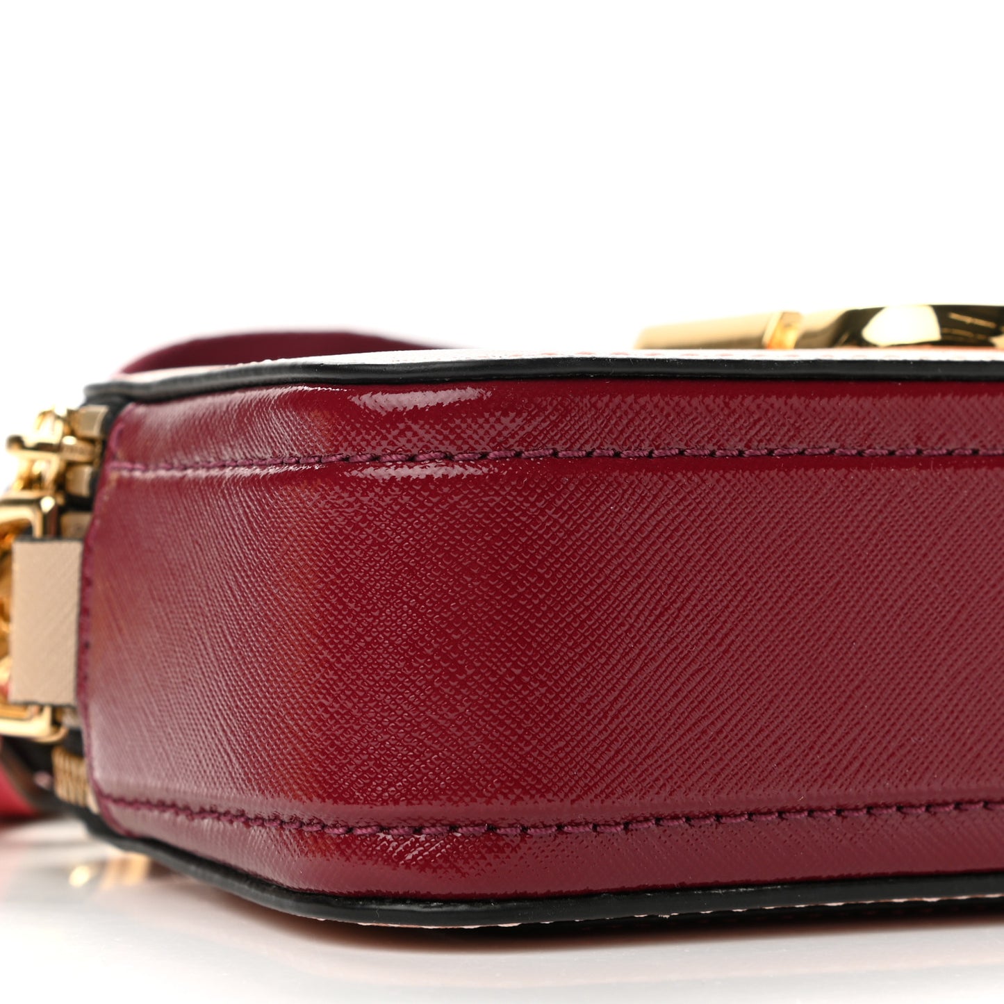 Saffiano Small Snapshot Camera Bag Rose Multicolor