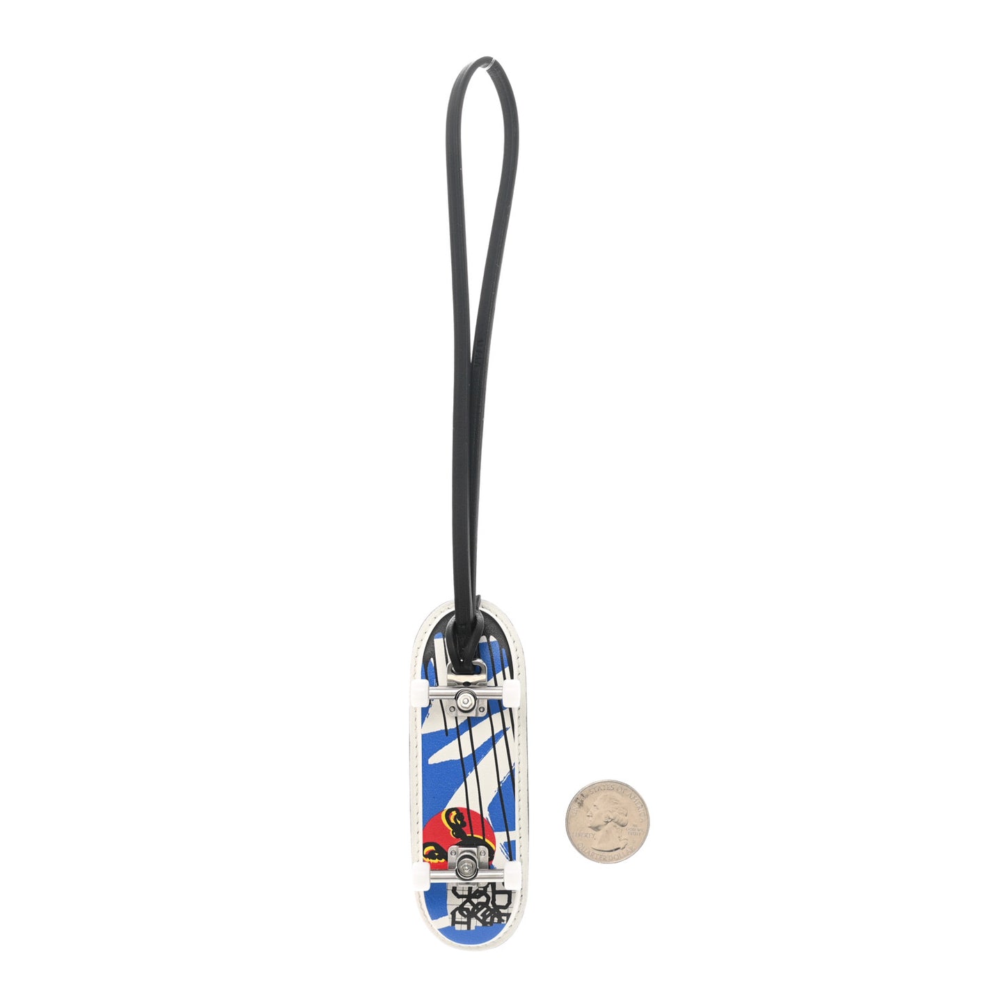 Swift Chevre Fingerskate Bag Charm Black