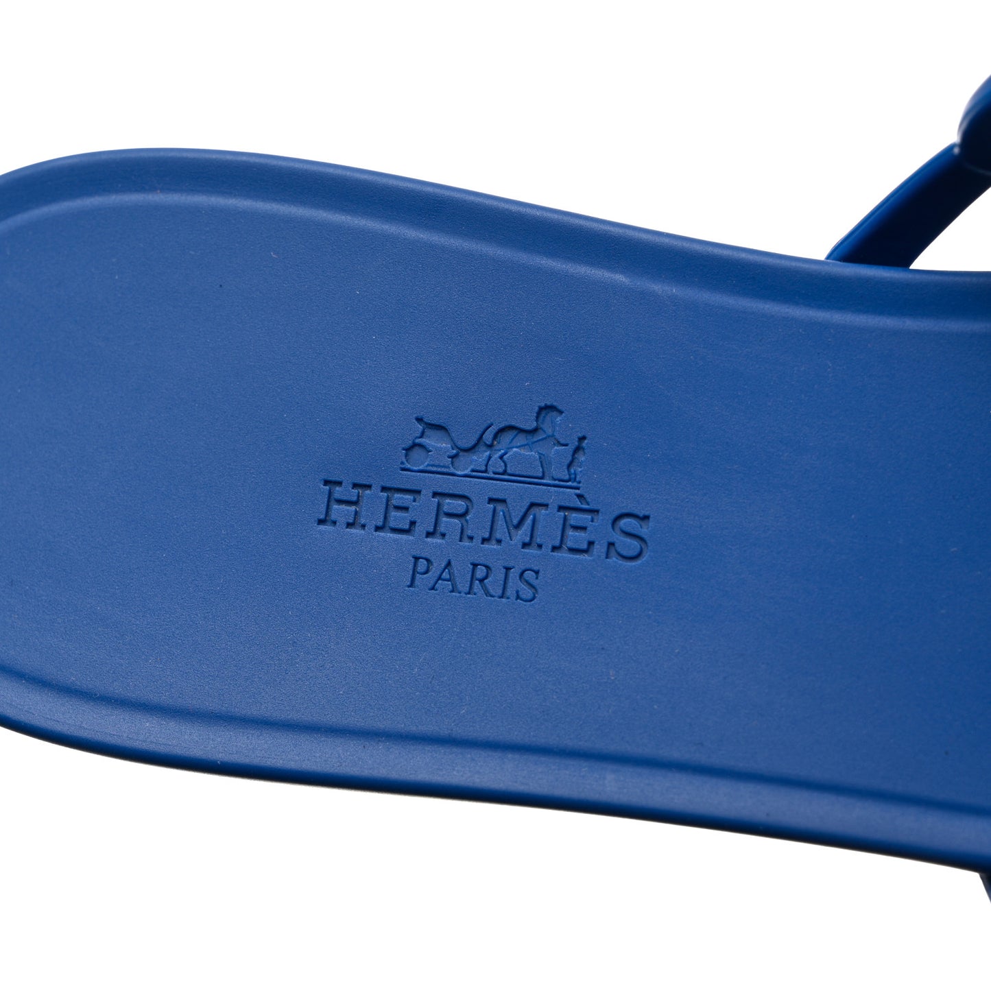 Rubber Chaine d'Ancre Rivage Sandals 38 Bleu Smalt