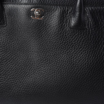 Chanel Calfskin Cerf Shopper Tote Black 10 of 11