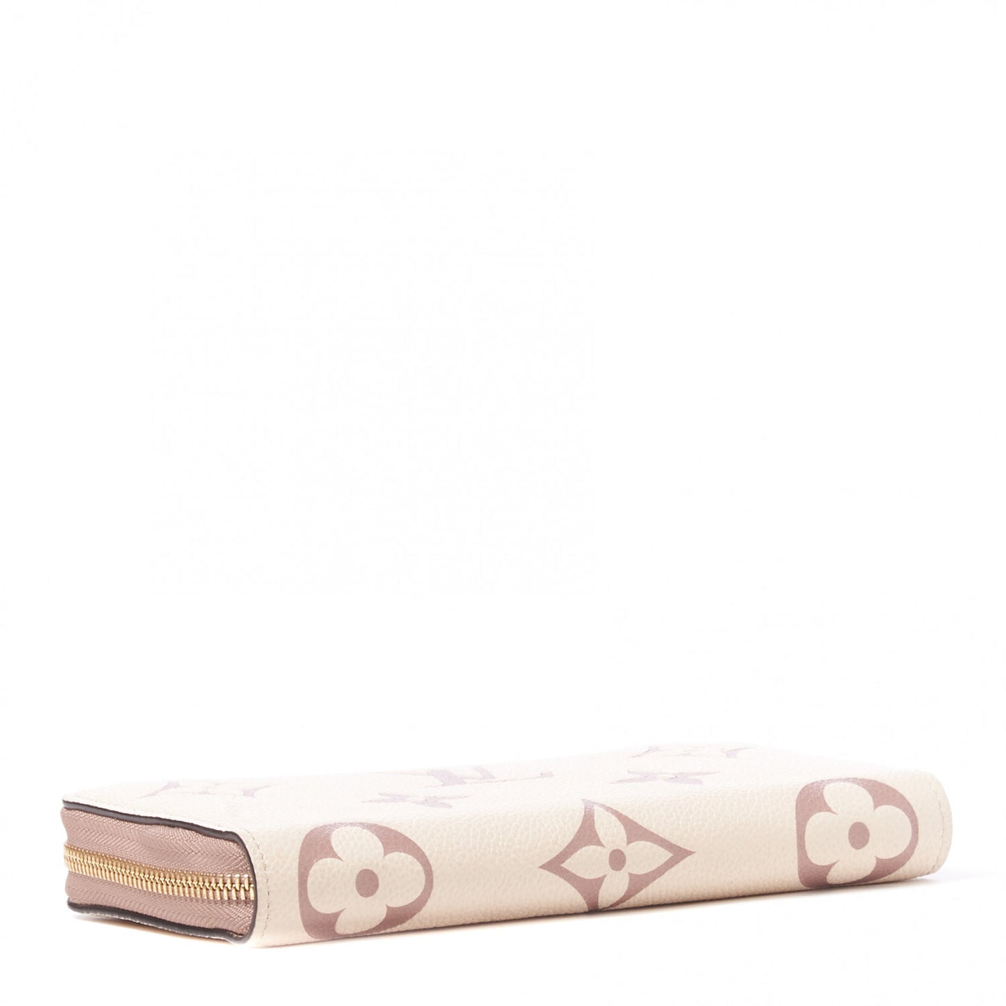 Empreinte Monogram Giant Zippy Wallet Creme Bois De Rose