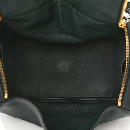 Hermes Taurillon Clemence Lindy 30 Vert Cypress 5 of 12