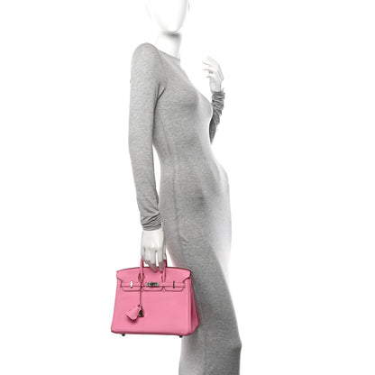 Hermes Togo Birkin 25 5P Pink 2 of 11