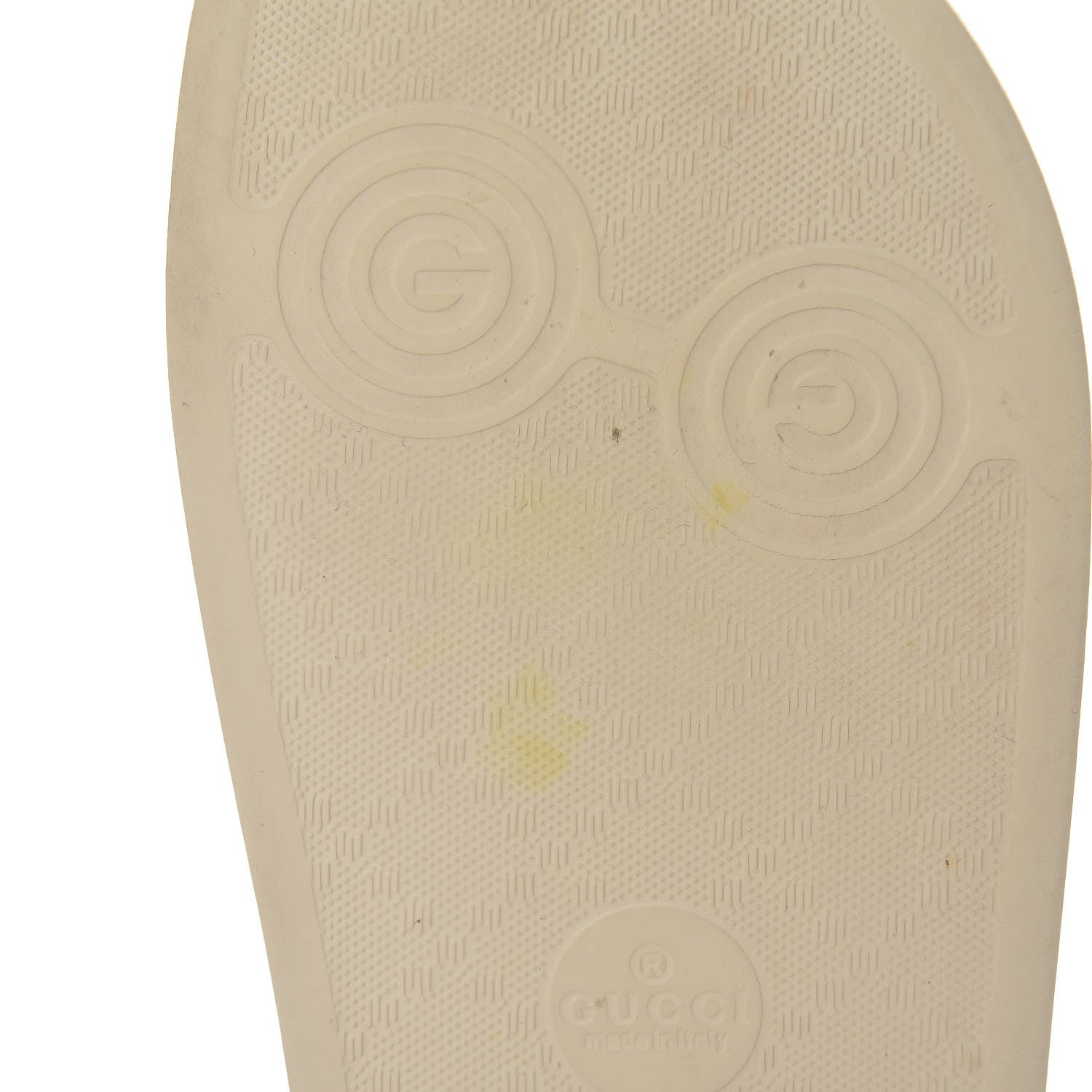 Gucci Rubber Womens Logo Slide Sandals 38 Off White 8 of 15