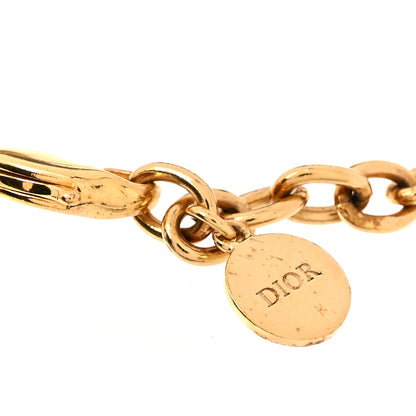 Christian Dior Metal Petit CD Chain Bracelet Gold 5 of 5