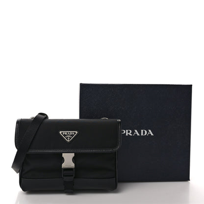 Prada Re-Nylon Saffiano Smartphone Case Crossbody Black 10 of 10
