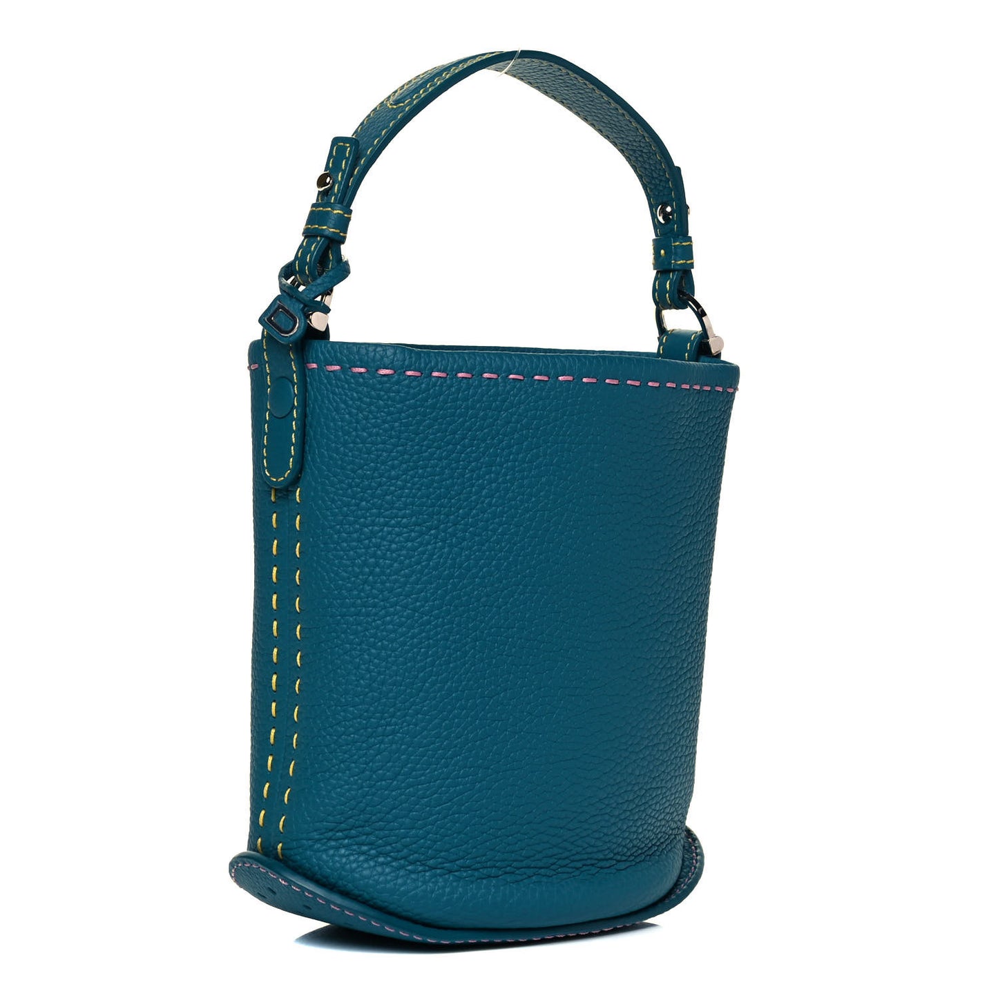 Taurillon Mini Pin Bucket Peacock