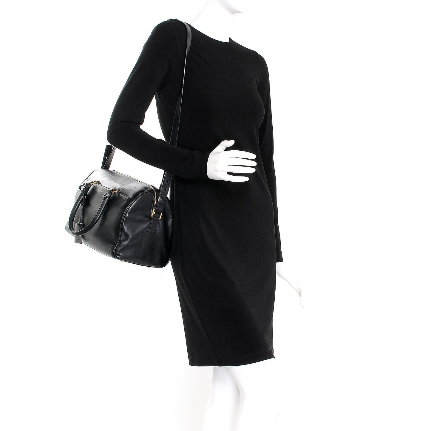 Calfskin Classic Duffle 6 Black