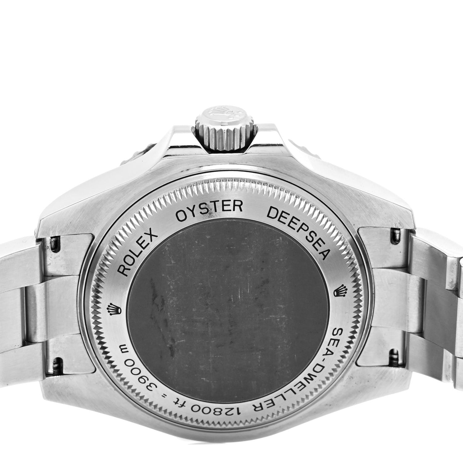 Rolex Stainless Steel 44mm Oyster Perpetual Date Sea-Dweller Deepsea Watch Black 116660 4 of 5