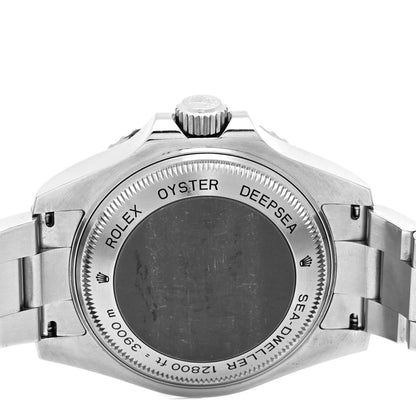 Rolex Stainless Steel 44mm Oyster Perpetual Date Sea-Dweller Deepsea Watch Black 116660 4 of 5