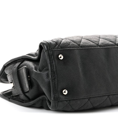 Chanel Caviar Quilted French Riviera Tote Black 8 of 13